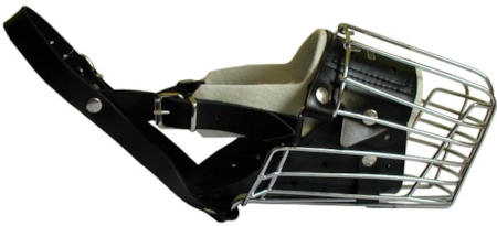 GSD  wire basker dog muzzle