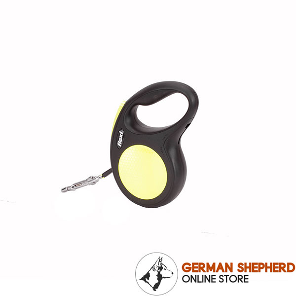 Retractable Leash for Total Safety Neon Design