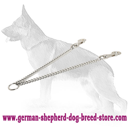 Chain collar 2025 for german shepherd